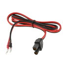 PPrettyia12-24Vカージャンプスターター非常用電源アダプターケーブルEC5メスコネクタリングターミナル1メーター