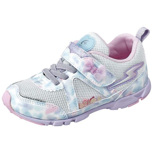 スニーカー女の子16~19cm0.5cm有キッズSSK969マルチ16.5cm2E