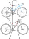 CXWXC 自転車 スタンド 2台用 ディスプレイスタンド 壁立てかけ式 上下2段型 収納・展示スタンド (TY-GJ002)(3)