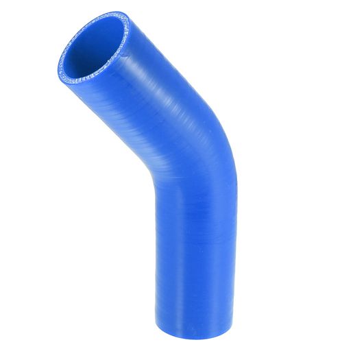 X AUTOHAUX シリコンホース エキゾーストホース 45度エルボー 内径51mm 厚さ5mm ブ...