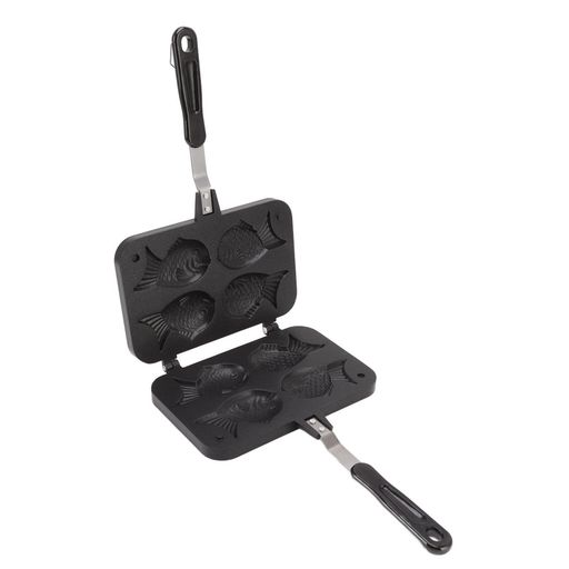 たい焼き魚型鯛焼きケーキ型ワッフルケーキメーカーグリルパン直火式焦げつかない