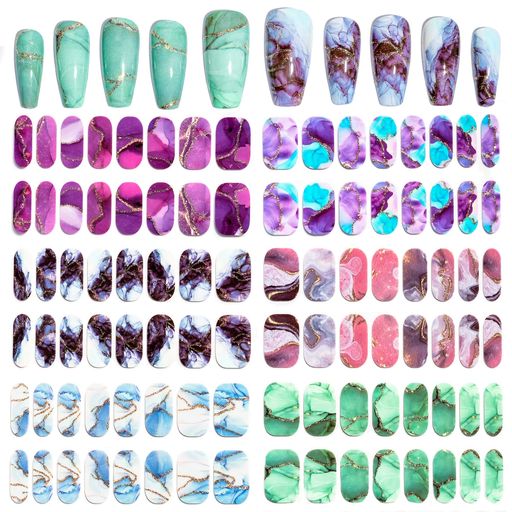 SUN&BEAMNAILSネイルシールジェルネイルシール手用貼るだけ人気かわいいおしゃれデザインネイルシールフルカバー付け爪セルフネイル長持ちはがせるジェルネイル6枚セット(#2マーブル) SUN&BEAMNAILSネイルシールジェルネイルシール手用貼るだけ人気かわいいおしゃれデザインネイルシールフルカバー付け爪セルフネイル長持ちはがせるジェルネイル6枚セット(#2マーブル)