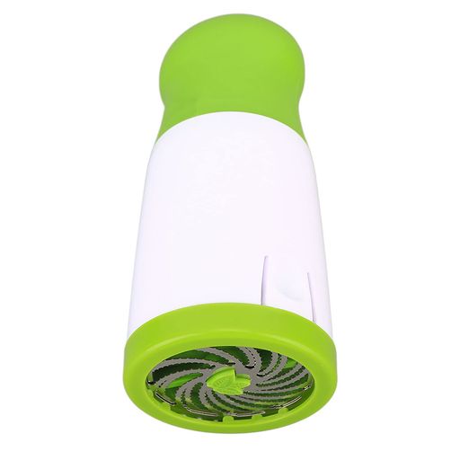 パセリチョッパー多機能安全ダブルブレード手動おろし金グラインダースパイスミルパセリシュレッダー調..