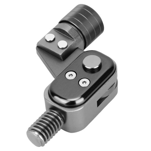 SANLIKEタモジョイント玉枠用ジョイントビッグボタン式ランディングネットジョイント航空アルミ素材ワ..