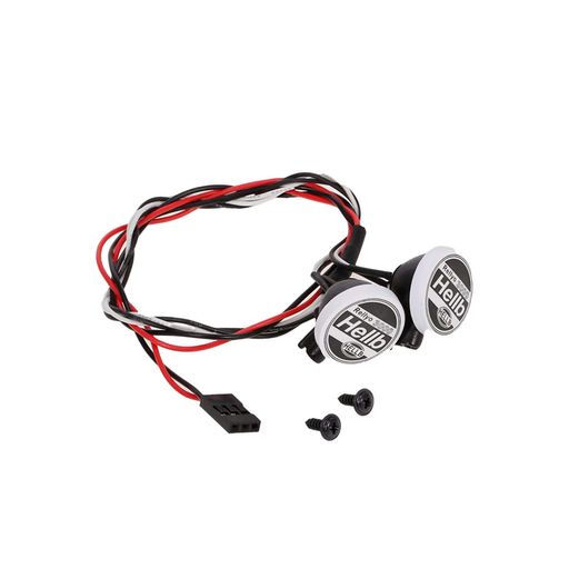 Xtahdge ランプシェードホワイトライト付き2個のRCカーLEDライトキット5.5-11V RC...