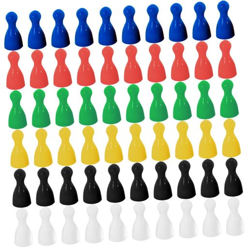 60個セット青各10個ボードゲーム用パーツ思考成ゲームパーティー