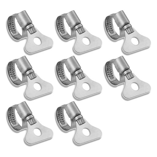 MOCOXYKLXYホースバンド手締め式ホースバンドステンレスバンドホースクランプホースクリップ強力固定パ..