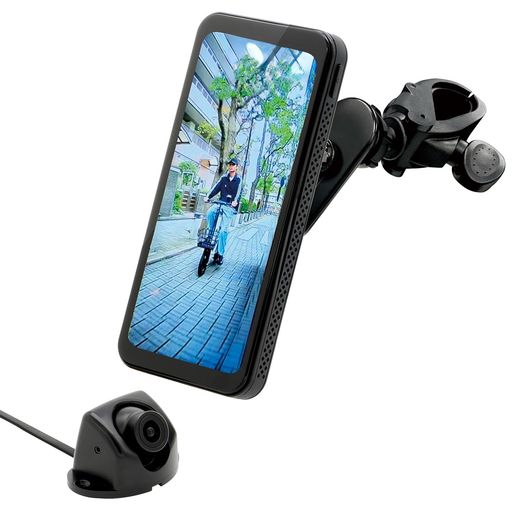 セイワ(SEIWA)電子サイドミラーデジタルサイドミラーRAY30左後方の死角をカバー6.25インチ画質112万画素タッチパネルモニタースマートドアミラーアシストグリップ取付け24V車専用日本メー…