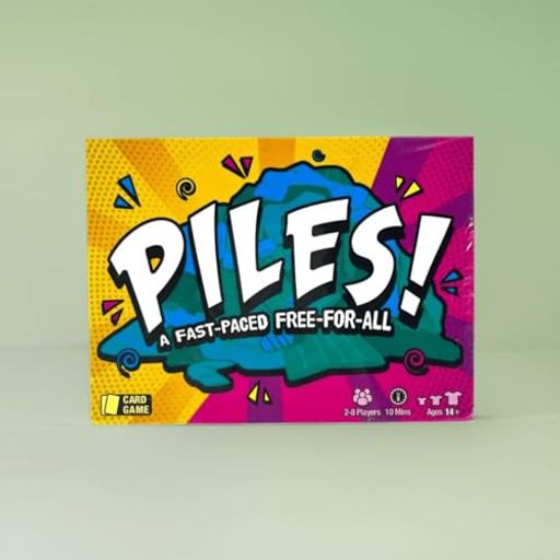 PILES!カードゲームパーティーゲーム家族向け2～8人用簡単ルール盛り上がるボードゲーム大人子供用
