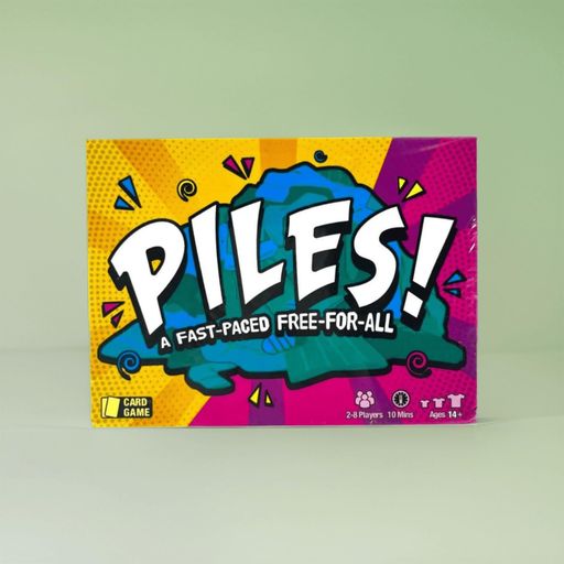 PILES!カードゲームパーティーゲーム家族向け2〜8人用簡単ルール盛り上がるボードゲーム大人子供用