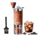 Batone手挽きコーヒーミルコーヒーグラインダーグラインダー挽き目調整可能調節ダイヤル珈琲豆挽き高精度超細挽き均一な粉末コーヒーまめひき機ミルアウトドアキャン...