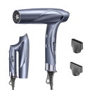 llanoドライヤー大風量高風速サロン級速乾ヘアドライヤー21m/s中和イオン&温冷リズムモード搭載熱ダメージ抑制プラス・マイナスイオン発生器折り畳み式コンパクト高速家庭用旅行用美容…(2)