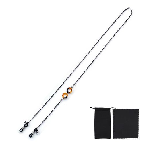 [Oumino]メガネチェーングラスチェーン銅製グラスストラップ眼鏡ストラップ金属メガホルダーレディース..