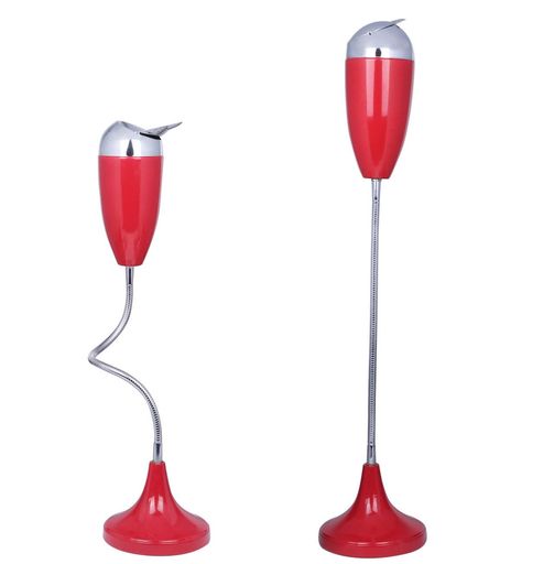 灰皿スタンドタイプ大容量蓋付きフレキシブルパイプ高さ角度調節可能屋外室内兼用スチール製おしゃれ1..