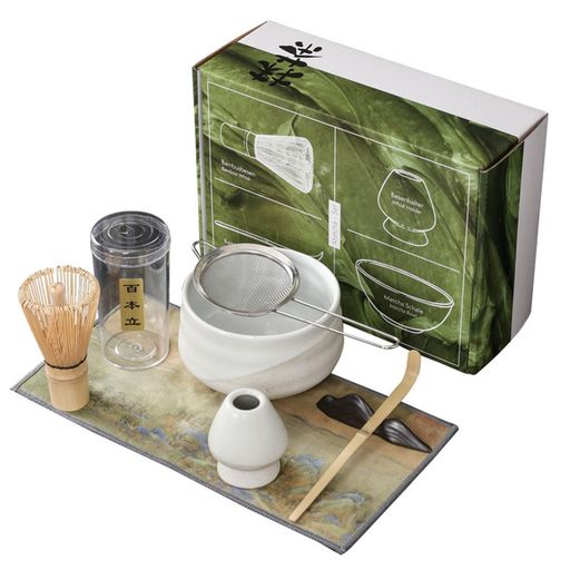 抹茶7点セットお点前セット日本茶セット茶道具抹茶茶道茶碗百本立茶筅茶筅立て茶杓茶道具セット抹茶粉..