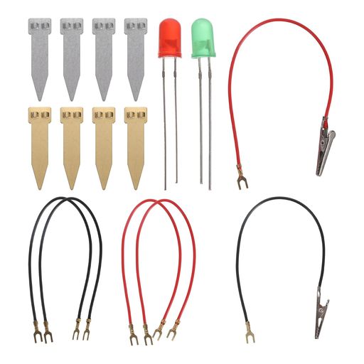 PATIKILフルーツバッテリーサイエンスキットフルーツバッテリーライトサイエンスキットDIY実験オレンジ..