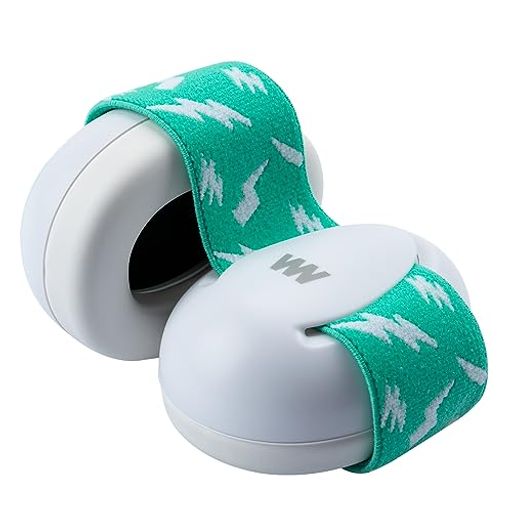 [MUMBA]防音イヤーマフ3-24ヶ月の赤ちゃん用騒音軽減遮音聴覚保護安全の耳当てプロテクター弾性ヘッド..