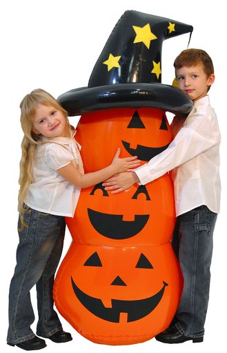 ハロウィンロッキングパンプキンホームデコレーション用小物H130cm