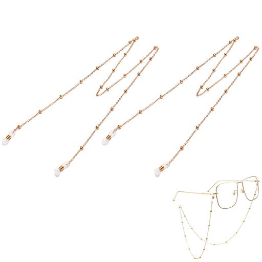 [BLOOPIC]メガネチェーンマスクストラップメガネストラップマスクチェーン2個セットめがねマスクの落下..