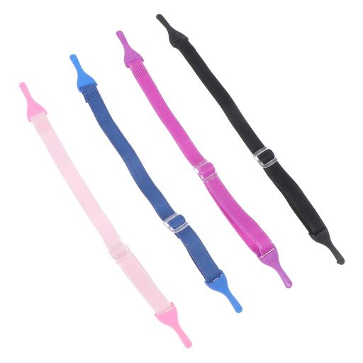[VORCOOL]1セットメガネロープメガネスト用メガネストトマト男の子から眼鏡ストサングラスロープ眼鏡メガネチェーンメガネ固定ロープ弾性ロープ4個(4)