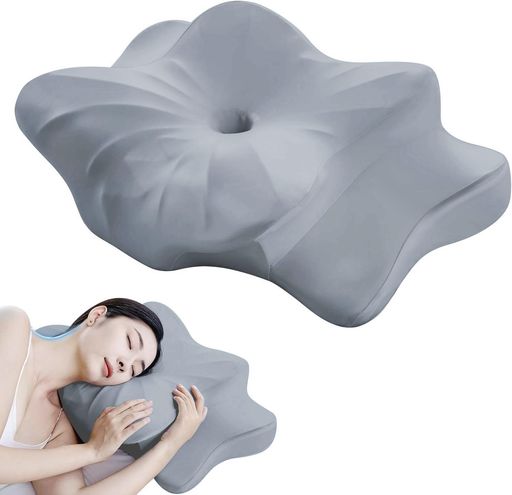 枕首が痛くならないいひき対策低反発枕高さ調整可【人間工学立体構造・首元安定型・通気性に優れ】肩首フィットまくら快眠横寝枕横向き寝うつ伏せ寝仰向け寝安眠よく眠れる高め低め…