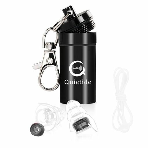 ライブ用耳栓Quietide耳栓ライブイヤープロテクター聴覚障害予防コンサートやフェス、クラブなどで大音..