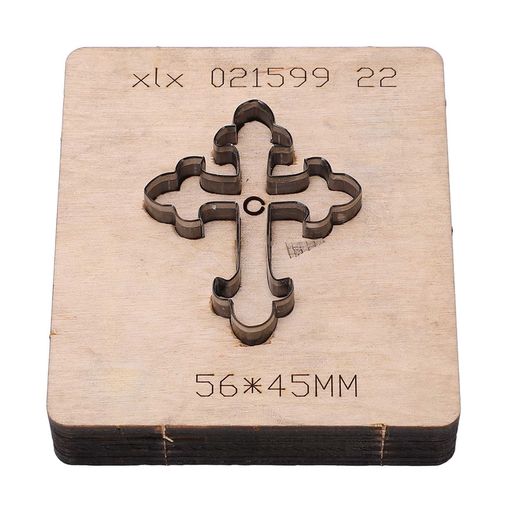 レザークラフト革型抜き合金鋼DIYツール簡単ポンチ革細工工具穴開け十字架の型打ち抜き道具