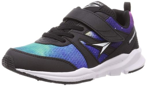 [シュンソク]スニーカーキッズ男の子女の子子供靴幅広軽量15~25cm3E2ESJJ6380639064006410642095709580ブラック/レインボー23.5cm2E