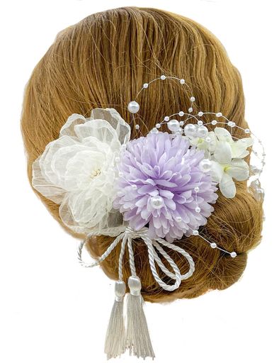 【JZOON髪飾り】髪飾り6点セットヘアアクセサリーヘアメイクドライフラワーUピンヘアピン可愛い日常お..