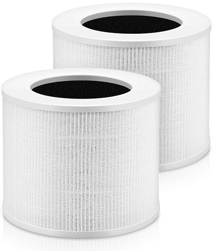 isinlive空気清浄機coremini用フィルター【2個入り】集じん除菌脱臭ウィルス対策LRF-C161-WJPホワイト