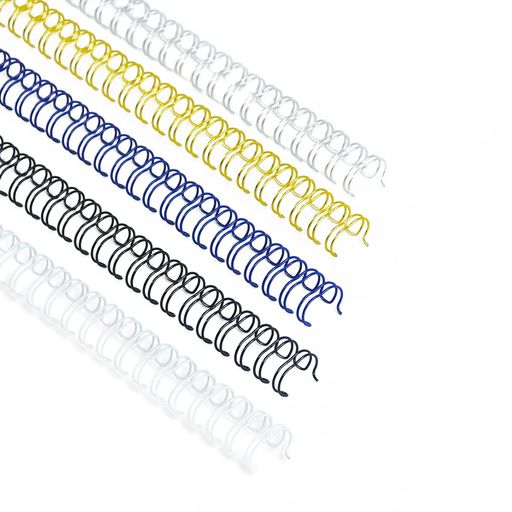 RAYSOONERWR-15.9ダブル鉄リング34穴3:1ピッチリング直径:15.9mm製本用マルチカラーリング50本/箱