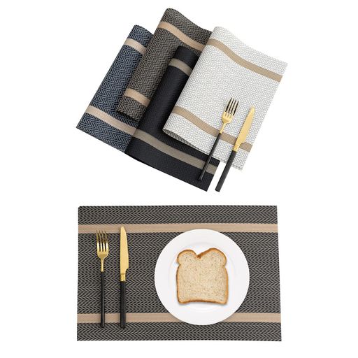 GreenGee�������ޥå�4�祻�åȥޥåȥơ��֥�30x45cm�ͳ�PVC�������ơ��֥�ޥåȿ�������ɱ���Ǯ������OK���������ñ���ߤ��໤�Ѥ���ڤ�...