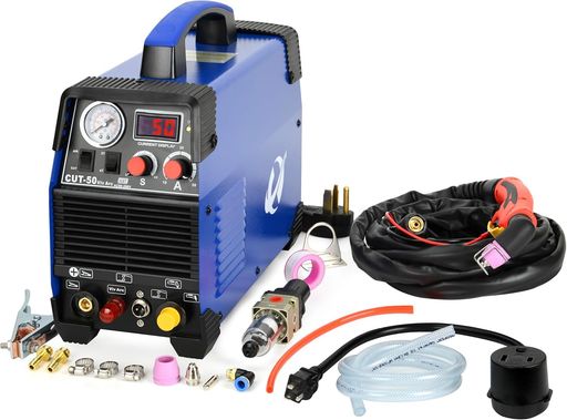 プラズマカッター110/220V最大切断厚18mm プラズマ切断機2T/4T 55Amp 非タッチパイ...