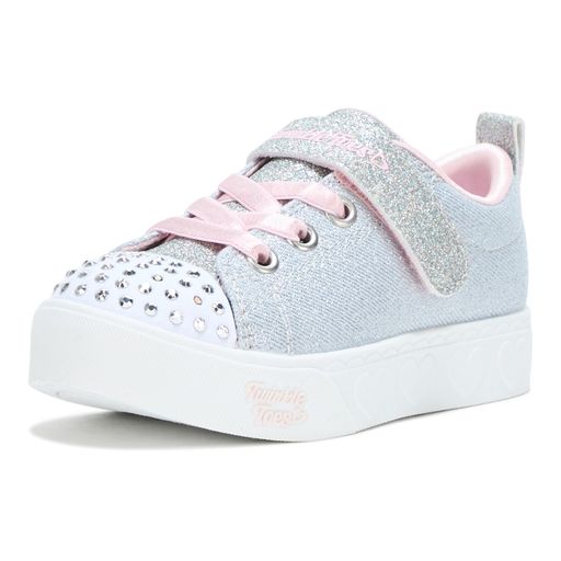 [スケッチャーズ]トゥインクルトーズハートステップスシマースウィーティ314620Lキッズ光る靴ライト