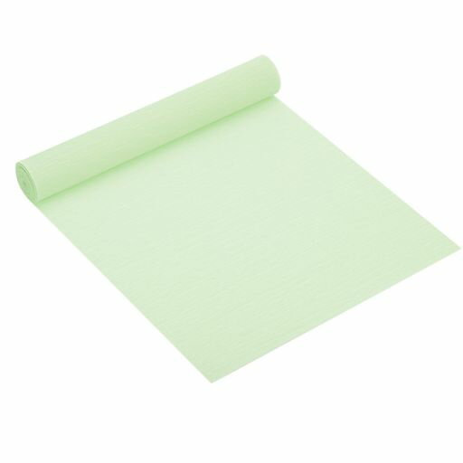 PATIKIL8.2ftクレープペーパーロール1ロール10”幅ソフトペーパーストリーマーシートクラフトフラワーメイキングラッピングパーティー誕生日ウェディング装飾オーナメント緑