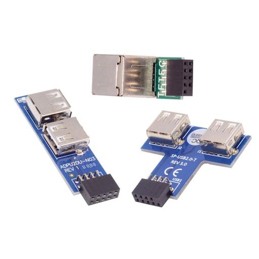 Cableccマザーボード9ピンUSB2.0フロン�