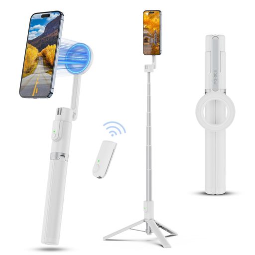 ULANZIMAGSAFE用自撮り棒スマホ三脚スマホホルダー磁気マグネット式セルカ棒軽量折りたたみ式コンパクト7段階伸縮角度調整可能BLUETOOTHリモコン付片手アルミ製セルカ棒三脚MAGSAFE用スタンド ULANZIMAGSAFE用自撮り棒スマホ三脚スマホホルダー磁気マグネット式セルカ棒軽量折りたたみ式コンパクト7段階伸縮角度調整可能BLUETOOTHリモコン付片手アルミ製セルカ棒三脚MAGSAFE用スタンド
