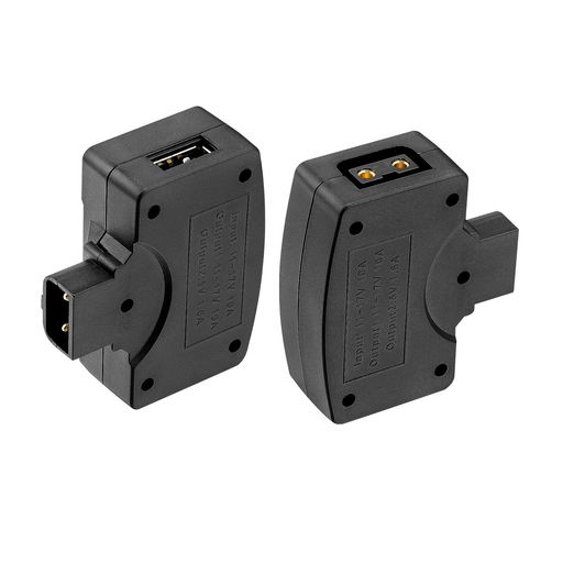 Alvin’s Cables カメラ モニター 用の 2個 D tap P tap to USB メス 5V アダプタ ...