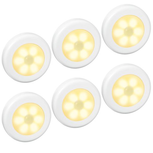 AMIRLEDセンサーライト電池式人感センサーライト小型ワイヤレスマグネット磁石付きLEDナイトライト懐中..