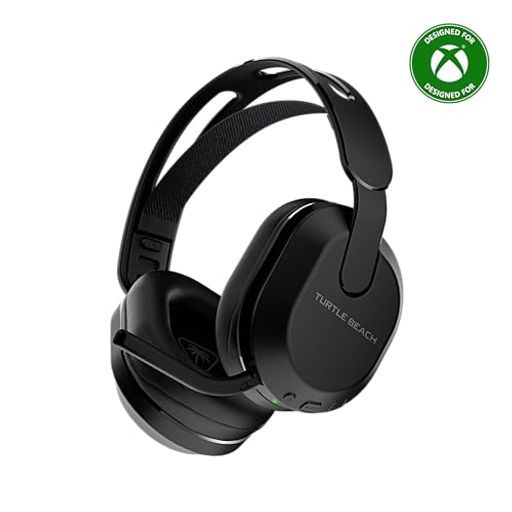 TURTLE BEACH ゲーミングヘッドセット Stealth 500 XB マルチプラットフォーム ブラック ワイヤレス 2.4GHz/Bluetooth 超軽量 233g ヘッドホン マイク付き Xbox公認 PC 携帯型ゲーム機 スマホ