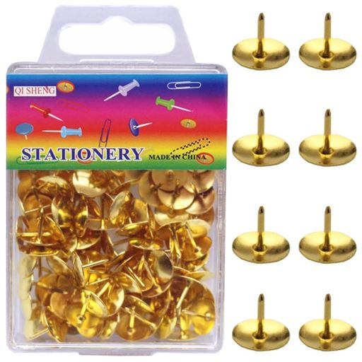 画鋲押しピン画びょう地図用鋲国旗用ピンサムタック押しピン太鼓鋲留め具固定用環境にやさしい防錆耐久性装飾品釘掲示板用ポスター写真DIY地図カレンダー学校事務用品収納ケース付き…