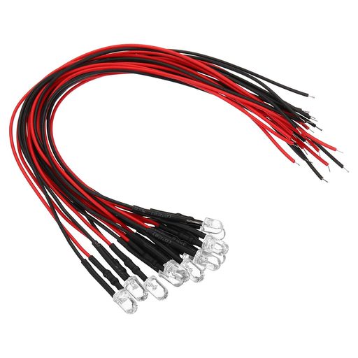 PATIKIL3V-6V5MMLEDȯ12ѤߥߥLED饤ŵȯRCDIY󥸥Ȥۥ磻...