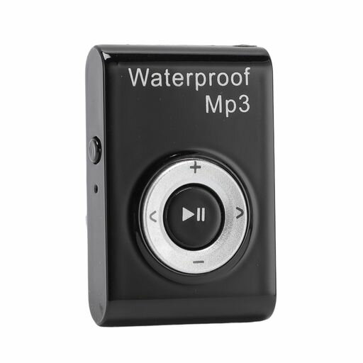 Sxhlseller水泳用8GBMP3プレーヤー、IPX8水中の耐候性のある音楽プレーヤーをヘッドフォン付きの音楽プレーヤー、ダイビングサーフィンランニングスキーカヤック(黒)