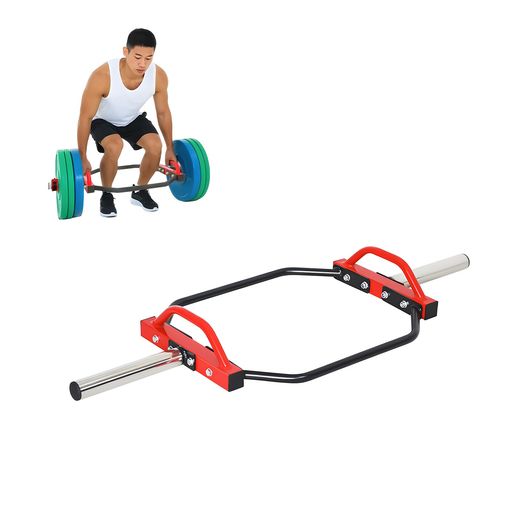 YASICAヘックスバーHEXバーダンベルバーバーベルロッドスクワットデッドリフトシュラグバー筋力トレー..