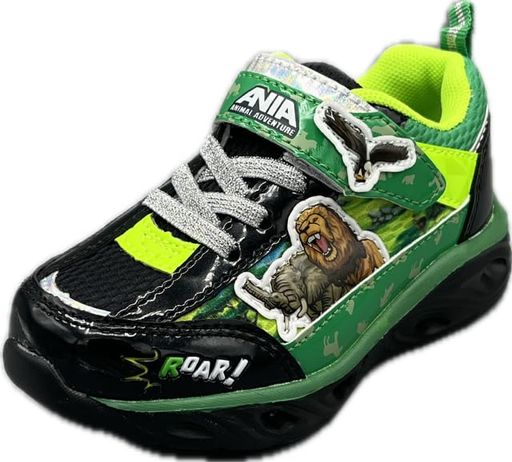 スポーツ・日常着用 アニアよりフラッシュスニーカーが登場! 歩くとソールがピカピカ光るよ。 動物や昆虫好きのお子様へのプレゼントにも最適です。 電池の交換は出来ません。