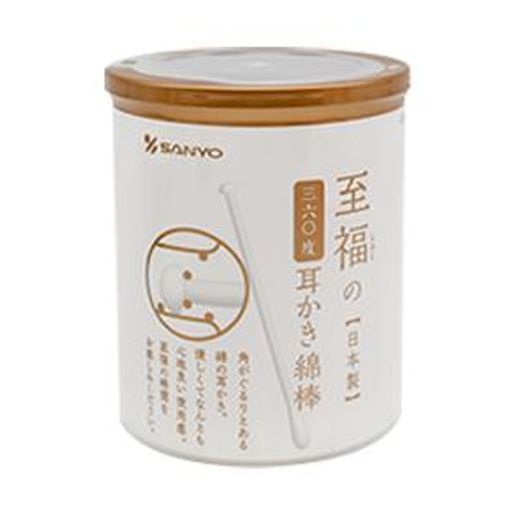 山洋 360度耳かき風綿棒 スタンダードタイプ 100本入り 4936613072522 x 5個セット