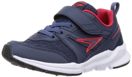 [シュンソク]スニーカーキッズ男の子女の子子供靴幅広軽量15~25cm3E2ESJJ6380639064006410642095709580ネイビー/レッド25.0cm3E