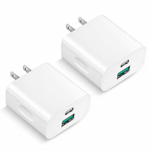USB充電器・ACアダプター・IPHONE急速充電器・【PSE認証】【2個セット】ACコンセント急速チャージャースマホ20W2ポートTYPE-C+USB-CUSB電源アダプターIPHONE、IPAD、ANDROID、GALAXY対応 USB充電器・ACアダプター・IPHONE急速充電器・【PSE認証】【2個セット】ACコンセント急速チャージャースマホ20W2ポートTYPE-C+USB-CUSB電源アダプターIPHONE、IPAD、ANDROID、GALAXY対応