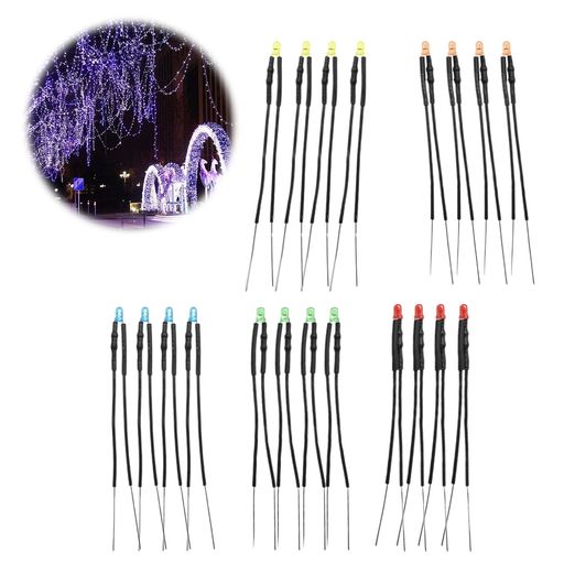 ȯդ20LED3MMLEDɥ饤ȥžȯդ3MM5åLED5-12V...