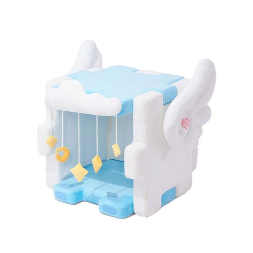 SUPWOWLucypro-Cペットハウスネコイヌ犬猫いぬねこ寝床ペット用品子供人室内用洗える可愛い柔らかもこもこぐっすり眠れる気持いい極厚ジョイントパズルマット響き紙組み合わせ自由装飾(…